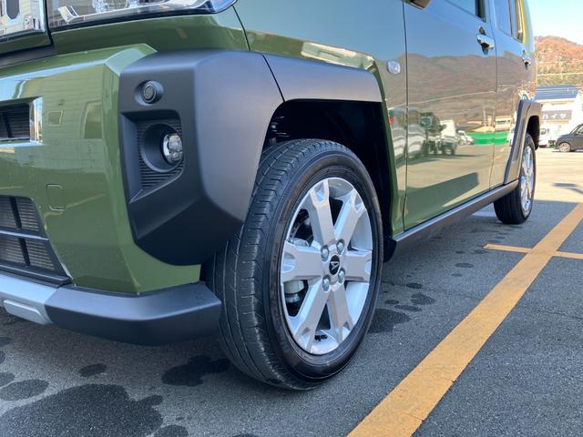 タフトG クロムベンチャー 純正ナビゲーション ドライブレコーダースマートアシスト・15インチアルミ・LEDヘッドランプ・LEDフォグ・スカイフィールトップ・電動パーキング・運転席助手席シートヒーター・USBソケット(山梨県)の中古車