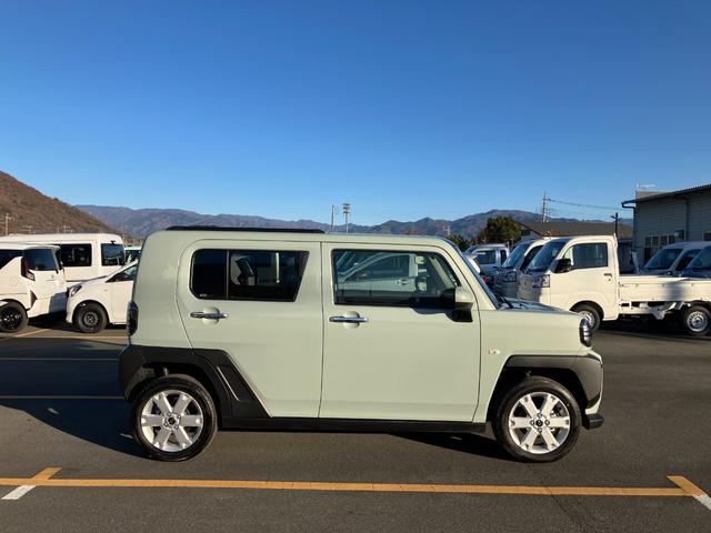 タフトGターボ クロムベンチャー 純正ナビナビ付き アルミ キーフリー ターボ ワンオーナー車 ガラスルーフ スマートキー エアバック ABS 記録簿 パワーウィンドウオートエアコン LEDヘッドライト(山梨県)の中古車