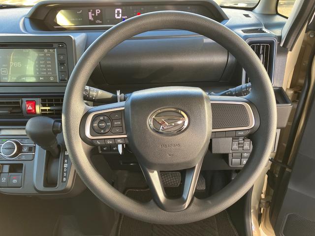 タントＸリミテッド　ディスプレイオーディオ　パノラマモニタースマートアシスト・ＬＥＤヘッドライト・プッシュボタンスタート・オートエアコン・左側パワースライドドア・電動パーキングブレーキ・ＵＳＢソケット・運転席助手席シートヒーター（山梨県）の中古車