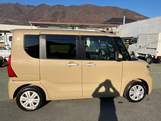 タントＸリミテッド　ディスプレイオーディオ　パノラマモニタースマートアシスト・ＬＥＤヘッドライト・プッシュボタンスタート・オートエアコン・左側パワースライドドア・電動パーキングブレーキ・ＵＳＢソケット・運転席助手席シートヒーター（山梨県）の中古車