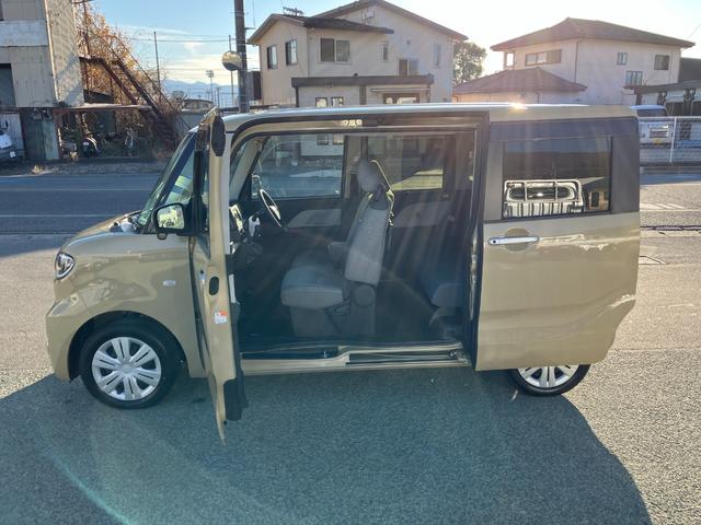 タントＸリミテッド　ディスプレイオーディオ　パノラマモニタースマートアシスト・ＬＥＤヘッドライト・プッシュボタンスタート・オートエアコン・左側パワースライドドア・電動パーキングブレーキ・ＵＳＢソケット・運転席助手席シートヒーター（山梨県）の中古車