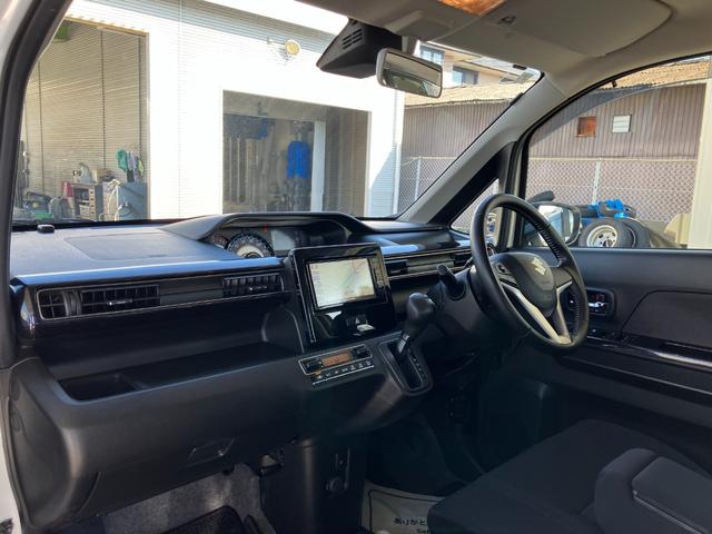 ワゴンＲスティングレーハイブリッドＸ　純正ナビゲーションワンオーナー車　アルミ　リモコンキー　記録簿　ＡＢＳ　スマートキー　パワーウィンドウ　オートエアコン（山梨県）の中古車