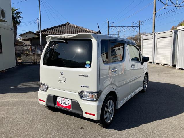 ワゴンＲスティングレーハイブリッドＸ　純正ナビゲーションワンオーナー車　アルミ　リモコンキー　記録簿　ＡＢＳ　スマートキー　パワーウィンドウ　オートエアコン（山梨県）の中古車