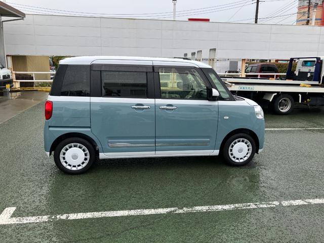 ムーヴキャンバスストライプスＧスマートアシスト・ＬＥＤヘッドランプ・ＬＥＤフォグランプ・スーパーＵＶ＆ＩＲカットガラス（フロントウィンドウ）・ＵＳＢソケット・両側パワースライドドア・運転席助手席シートヒーター（山梨県）の中古車