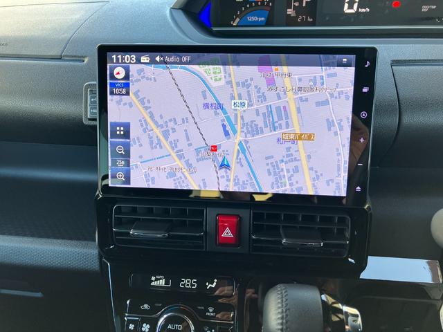 タントカスタムＲＳ　４ＷＤ　１０インチ純正ナビ　パノラマスマートアシスト・ＬＥＤヘッドライト・１５インチアルミホイール・両側パワースライドドア・ＵＳＢソケット・運転席助手席シートヒーター・レザー調Ｘフルファブリックシート・本革巻ステアリングホイール（山梨県）の中古車