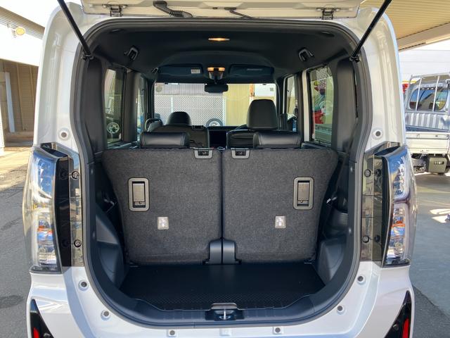 タントカスタムＲＳ　４ＷＤ　１０インチ純正ナビ　パノラマスマートアシスト・ＬＥＤヘッドライト・１５インチアルミホイール・両側パワースライドドア・ＵＳＢソケット・運転席助手席シートヒーター・レザー調Ｘフルファブリックシート・本革巻ステアリングホイール（山梨県）の中古車