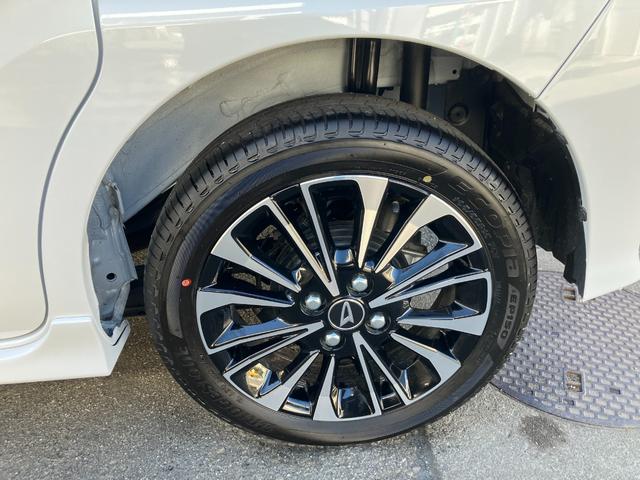 タントカスタムＲＳ　４ＷＤ　１０インチ純正ナビ　パノラマスマートアシスト・ＬＥＤヘッドライト・１５インチアルミホイール・両側パワースライドドア・ＵＳＢソケット・運転席助手席シートヒーター・レザー調Ｘフルファブリックシート・本革巻ステアリングホイール（山梨県）の中古車