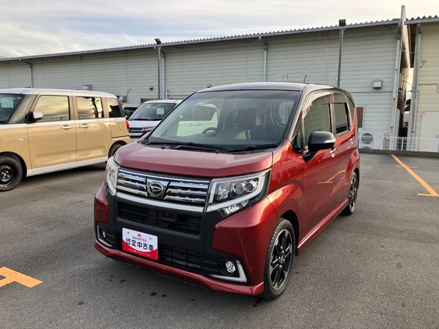 ムーヴカスタム　ＲＳ　ハイパーＳＡ　純正ナビ　バックモニターキーレス　ターボ　記録簿　ＡＢＳ　アルミホイール　スマキー　オートエアコン　パワーウィンドウ（山梨県）の中古車