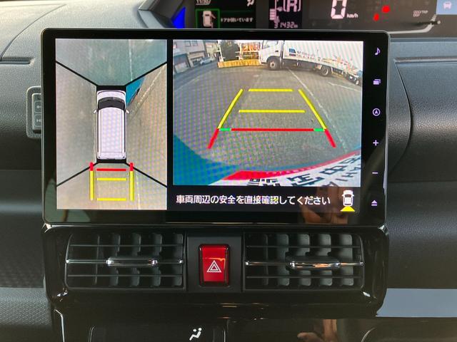 タントカスタムＸ　１０インチナビ　ＥＴＣスマートアシスト・ＬＥＤヘッドランプ・プッシュエンジンスタート・１４インチアルミホイール・左側パワースライドドア・ＵＳＢソケット・オートエアコン・運転席助手席シートヒーター（山梨県）の中古車