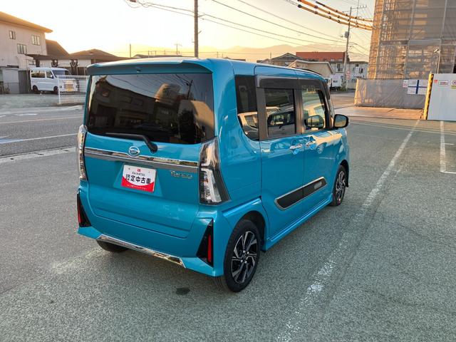 タントカスタムＸ　１０インチナビ　ＥＴＣスマートアシスト・ＬＥＤヘッドランプ・プッシュエンジンスタート・１４インチアルミホイール・左側パワースライドドア・ＵＳＢソケット・オートエアコン・運転席助手席シートヒーター（山梨県）の中古車