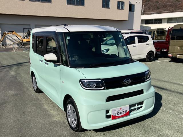 タントＸ　９インチディスプレイオーディオ　パノラマモニタースマートアシスト・ＬＥＤヘッドライト・プッシュボタンスタート・オートエアコン・左側パワースライドドア・電動パーキングブレーキ・ＵＳＢソケット・運転席助手席シートヒーター（山梨県）の中古車