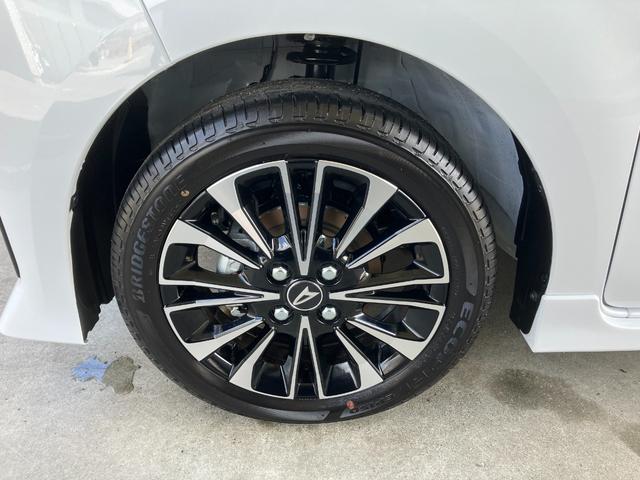 タントカスタムＲＳ　１０インチ純正ナビ　パノラマモニタースマートアシスト・ＬＥＤヘッドライト・１５インチアルミホイール・両側パワースライドドア・ＵＳＢソケット・運転席助手席シートヒーター・レザー調Ｘフルファブリックシート・本革巻ステアリングホイール（山梨県）の中古車