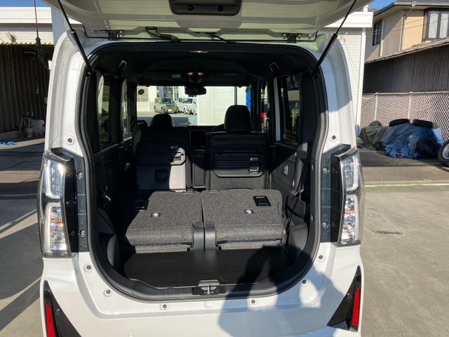 タントカスタムＲＳ　ディスプレイオーディオ装備スマートアシスト・ＬＥＤヘッドライト・１５インチアルミホイール・両側パワースライドドア・ＵＳＢソケット・運転席助手席シートヒーター・レザー調Ｘフルファブリックシート・本革巻ステアリングホイール（山梨県）の中古車