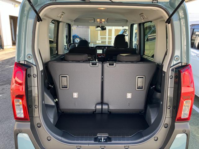 タントファンクロス　純正ナビ　パノラマモニタースマートアシスト・ＬＥＤヘッドライト・１４インチアルミホイール・両側パワースライドドア・ＵＳＢソケット・運転席助手席シートヒーター・フルファブリックシート（山梨県）の中古車