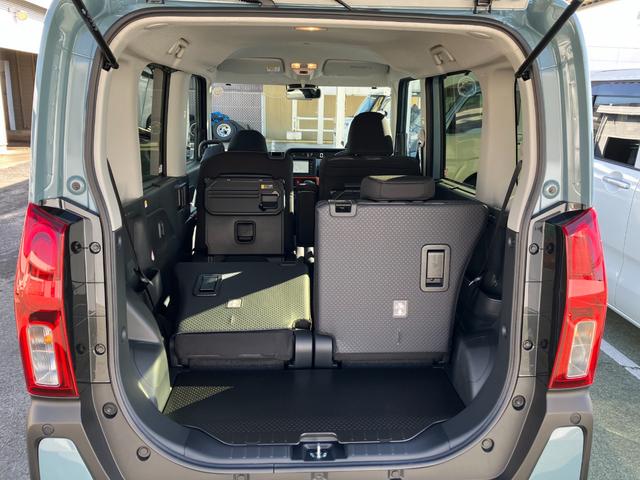 タントファンクロス　純正ナビ　パノラマモニタースマートアシスト・ＬＥＤヘッドライト・１４インチアルミホイール・両側パワースライドドア・ＵＳＢソケット・運転席助手席シートヒーター・フルファブリックシート（山梨県）の中古車