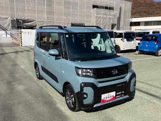 タントファンクロス　純正ナビ　パノラマモニタースマートアシスト・ＬＥＤヘッドライト・１４インチアルミホイール・両側パワースライドドア・ＵＳＢソケット・運転席助手席シートヒーター・フルファブリックシート（山梨県）の中古車