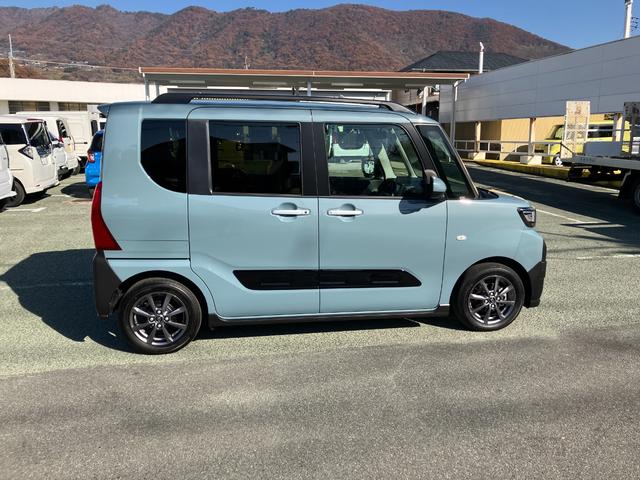 タントファンクロス　純正ナビ　パノラマモニタースマートアシスト・ＬＥＤヘッドライト・１４インチアルミホイール・両側パワースライドドア・ＵＳＢソケット・運転席助手席シートヒーター・フルファブリックシート（山梨県）の中古車