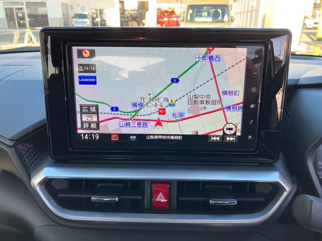 ロッキーG 純正ナビ パノラマモニタースマートアシスト・17インチアルミ・LEDヘッドランプ・LEDフォグ・シーケンシャルターンランプ・プッシュエンジンスタート・オートエアコン・USBソケット(山梨県)の中古車