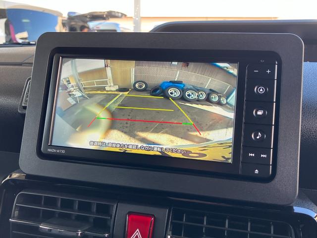 タントカスタムＲＳ　純正ナビゲーション　バックモニタースマートアシスト・ＬＥＤヘッドライト・１５インチアルミホイール・両側パワースライドドア・ＵＳＢソケット・運転席助手席シートヒーター・レザー調Ｘフルファブリックシート・本革巻ステアリングホイール（山梨県）の中古車