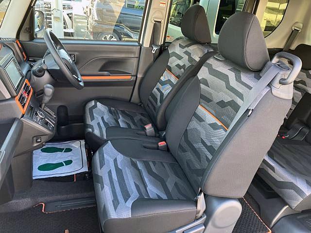 タントファンクロス　純正ナビ　パノラマモニタースマートアシスト・ＬＥＤヘッドライト・１４インチアルミホイール・両側パワースライドドア・ＵＳＢソケット・運転席助手席シートヒーター・フルファブリックシート（山梨県）の中古車