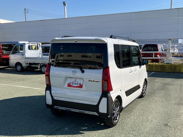 タントファンクロス　純正ナビ　パノラマモニタースマートアシスト・ＬＥＤヘッドライト・１４インチアルミホイール・両側パワースライドドア・ＵＳＢソケット・運転席助手席シートヒーター・フルファブリックシート（山梨県）の中古車