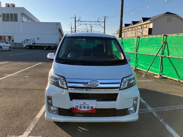 ムーヴカスタム　Ｘ　ＳＡ　純正ナビ保証対象外キーレス　ＡＢＳ　アルミホイール　４ＷＤ　運転席エアバッグ　スマートキー　オートエアコン　パワーウィンドウ　ワンオーナー（山梨県）の中古車