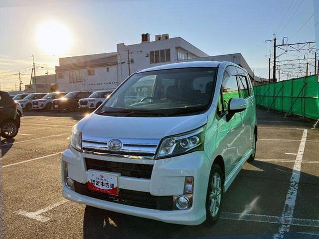 ムーヴカスタム　Ｘ　ＳＡ　純正ナビ保証対象外キーレス　ＡＢＳ　アルミホイール　４ＷＤ　運転席エアバッグ　スマートキー　オートエアコン　パワーウィンドウ　ワンオーナー（山梨県）の中古車