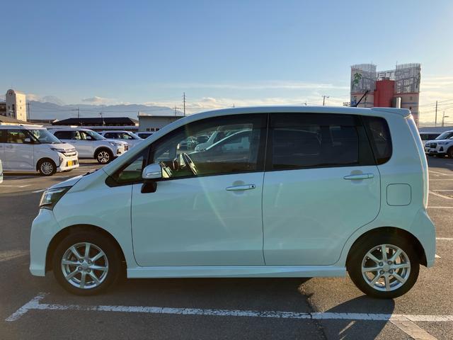 ムーヴカスタム　Ｘ　ＳＡ　純正ナビ保証対象外キーレス　ＡＢＳ　アルミホイール　４ＷＤ　運転席エアバッグ　スマートキー　オートエアコン　パワーウィンドウ　ワンオーナー（山梨県）の中古車