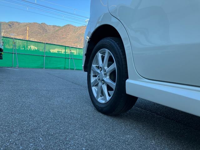 ムーヴカスタム　Ｘ　ＳＡ　純正ナビ保証対象外キーレス　ＡＢＳ　アルミホイール　４ＷＤ　運転席エアバッグ　スマートキー　オートエアコン　パワーウィンドウ　ワンオーナー（山梨県）の中古車