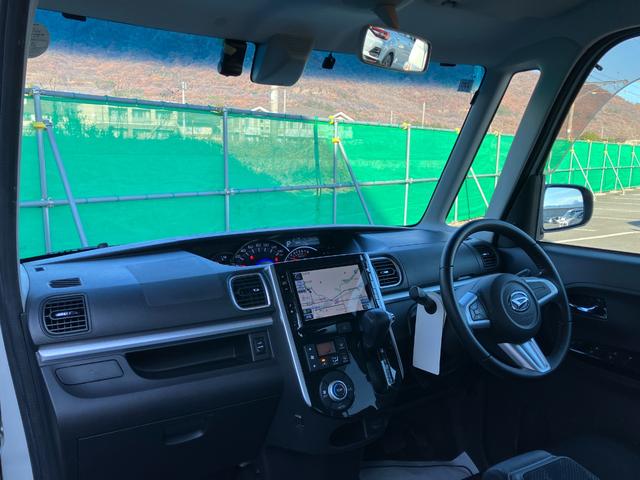 タントカスタムＲＳ　トップエディションＳＡII　純正ナビＢモニター前後誤発進抑制　キーフリーシステム　ターボ　スマートキー　アルミ　レーンアシスト　エアバック　ＡＢＳ　記録簿　１オ−ナ−（山梨県）の中古車