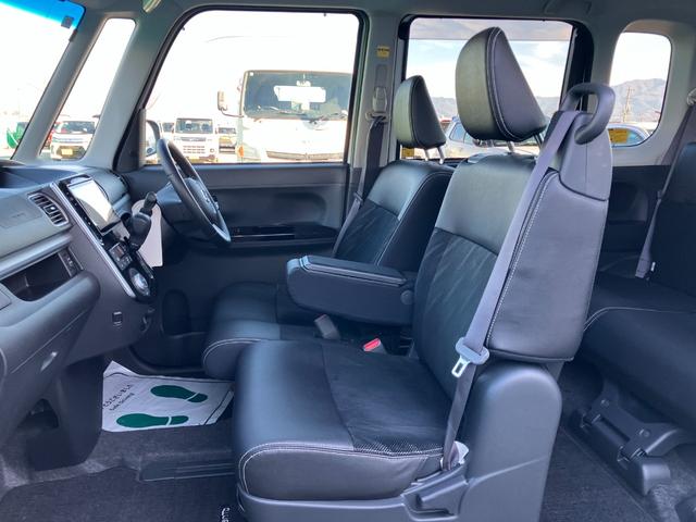 タントカスタムＲＳ　トップエディションＳＡII　純正ナビＢモニター前後誤発進抑制　キーフリーシステム　ターボ　スマートキー　アルミ　レーンアシスト　エアバック　ＡＢＳ　記録簿　１オ−ナ−（山梨県）の中古車