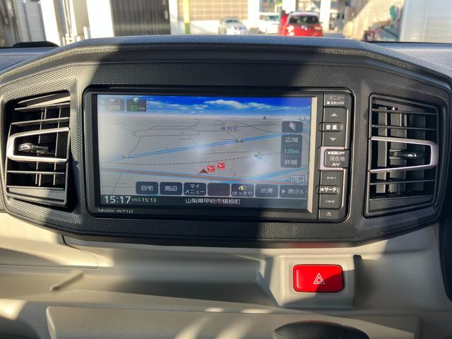 ミライースＧ　リミテッドＳＡIII　純正ナビゲーション　Ｂモニタースマートアシスト・コーナーセンサー・ＬＥＤヘッドランプ・プッシュエンジンスタート・電動格納ドアミラー・自発光式デジタルメーター・オートエアコン・パワードアロック・パワーウィンドウ（山梨県）の中古車