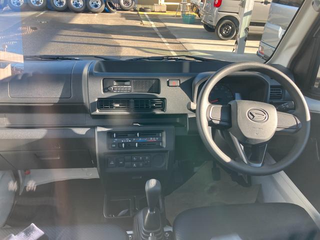 ハイゼットトラックスタンダード　４ＷＤ　ＭＴ　ＡＭ／ＦＭラジオデッキスマートアシスト・荷台フロア長２，０３０ｍｍ・荷台幅１，４１０ｍｍ・防錆鋼鈑・ハロゲンヘッドランプ・マニュアルエアコン（山梨県）の中古車