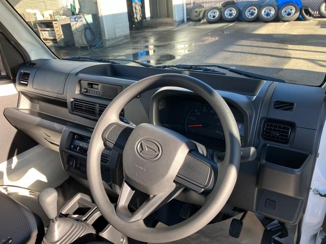 ハイゼットトラックスタンダード　４ＷＤ　ＭＴ　ＡＭ／ＦＭラジオデッキスマートアシスト・荷台フロア長２，０３０ｍｍ・荷台幅１，４１０ｍｍ・防錆鋼鈑・ハロゲンヘッドランプ・マニュアルエアコン（山梨県）の中古車