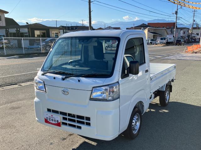 ハイゼットトラックスタンダード　４ＷＤ　ＭＴ　ＡＭ／ＦＭラジオデッキスマートアシスト・荷台フロア長２，０３０ｍｍ・荷台幅１，４１０ｍｍ・防錆鋼鈑・ハロゲンヘッドランプ・マニュアルエアコン（山梨県）の中古車