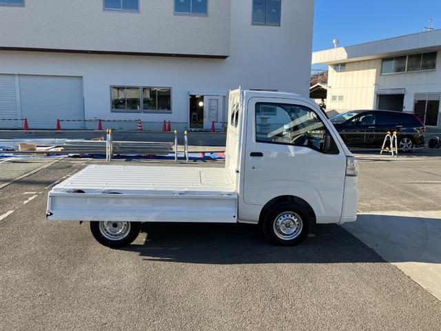 ハイゼットトラックスタンダード　４ＷＤ　ＭＴ　ＡＭ／ＦＭラジオデッキスマートアシスト・荷台フロア長２，０３０ｍｍ・荷台幅１，４１０ｍｍ・防錆鋼鈑・ハロゲンヘッドランプ・マニュアルエアコン（山梨県）の中古車