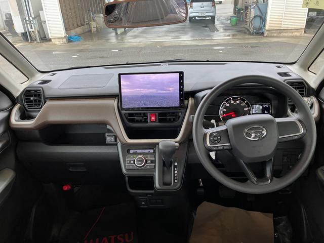 ムーヴＸ　純正１０インチナビ　バックモニタースマートアシスト・フルＬＥＤヘッドランプ・１４インチスチールホイール＆キャップ・マルチインフォメーションディスプレイ・キーフリー・左側パワースライドドア（山梨県）の中古車