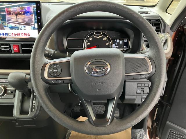 ムーヴＸ　純正１０インチナビ　バックモニタースマートアシスト・フルＬＥＤヘッドランプ・１４インチスチールホイール＆キャップ・マルチインフォメーションディスプレイ・キーフリー・左側パワースライドドア（山梨県）の中古車