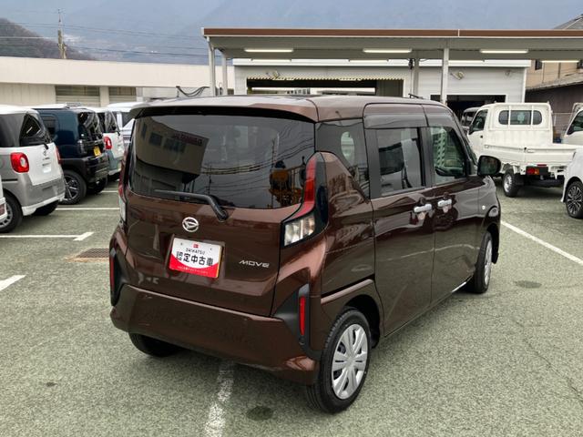 ムーヴＸ　純正１０インチナビ　バックモニタースマートアシスト・フルＬＥＤヘッドランプ・１４インチスチールホイール＆キャップ・マルチインフォメーションディスプレイ・キーフリー・左側パワースライドドア（山梨県）の中古車