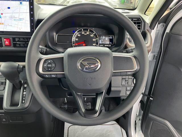 ムーヴＸ　純正１０インチナビゲーション　バックモニタースマートアシスト・フルＬＥＤヘッドランプ・１４インチスチールホイール＆キャップ・マルチインフォメーションディスプレイ・キーフリー・左側パワースライドドア（山梨県）の中古車