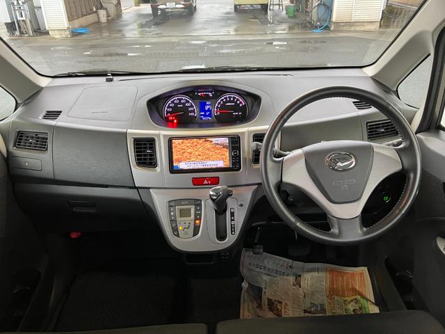 ムーヴカスタム　Ｇ　純正ナビ保証対象外１オーナー　ＡＷ　キーレスエントリー　スマートキー　ＡＢＳ　運転席エアバッグ　記録簿　パワーウィンドウ　オートエアコン（山梨県）の中古車