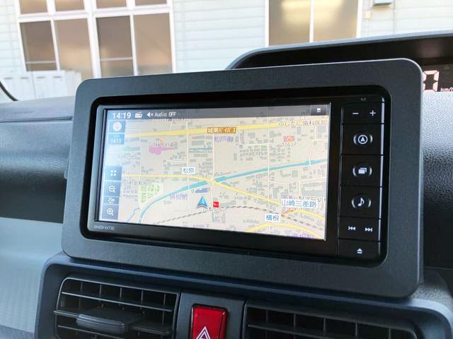 タントＸ　純正ナビゲーション　バックモニタースマートアシスト・ＬＥＤヘッドランプ・ヘッドランプ自動消灯機能・プッシュエンジンスタート・セキュリティアラーム・オートエアコン・左側パワースライドドア・電動格納ドアミラー（山梨県）の中古車