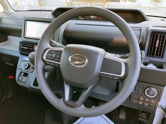 タントＸ　純正ナビゲーション　バックモニタースマートアシスト・ＬＥＤヘッドランプ・ヘッドランプ自動消灯機能・プッシュエンジンスタート・セキュリティアラーム・オートエアコン・左側パワースライドドア・電動格納ドアミラー（山梨県）の中古車