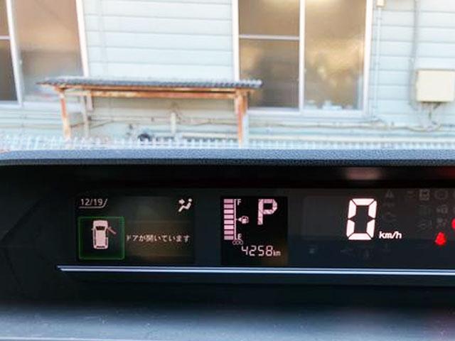 タントＸ　純正ナビゲーション　バックモニタースマートアシスト・ＬＥＤヘッドランプ・ヘッドランプ自動消灯機能・プッシュエンジンスタート・セキュリティアラーム・オートエアコン・左側パワースライドドア・電動格納ドアミラー（山梨県）の中古車