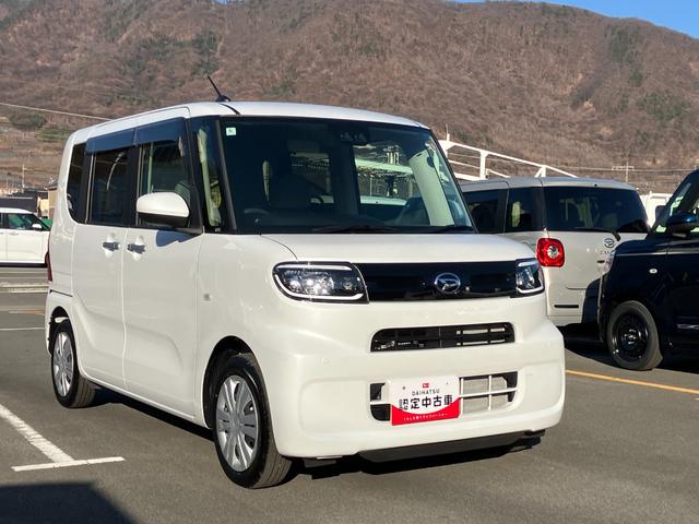 タントＸ　純正ナビゲーション　バックモニタースマートアシスト・ＬＥＤヘッドランプ・ヘッドランプ自動消灯機能・プッシュエンジンスタート・セキュリティアラーム・オートエアコン・左側パワースライドドア・電動格納ドアミラー（山梨県）の中古車