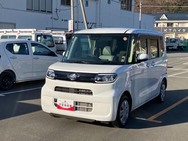 タントＸ　純正ナビゲーション　バックモニタースマートアシスト・ＬＥＤヘッドランプ・ヘッドランプ自動消灯機能・プッシュエンジンスタート・セキュリティアラーム・オートエアコン・左側パワースライドドア・電動格納ドアミラー（山梨県）の中古車