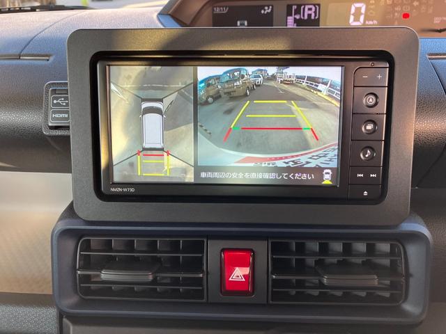 タントＸ　純正ナビゲーション　パノラマモニタースマートアシスト・ＬＥＤヘッドランプ・ヘッドランプ自動消灯機能・プッシュエンジンスタート・セキュリティアラーム・オートエアコン・左側パワースライドドア・電動格納ドアミラー（山梨県）の中古車