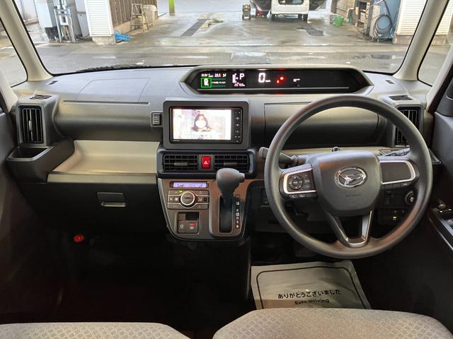 タントＸ　４ＷＤ　純正ナビゲーション　バックモニタースマートアシスト・ＬＥＤヘッドランプ・ヘッドランプ自動消灯機能・プッシュエンジンスタート・セキュリティアラーム・オートエアコン・左側パワースライドドア・電動格納ドアミラー（山梨県）の中古車