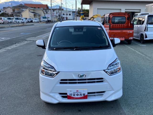 ミライースＸ　ＳＡIII　純正ナビゲーション　バックモニタースマートアシスト・コーナーセンサー・ＬＥＤヘッドランプ・キーレスエントリー・電動格納ドアミラー・自発光式デジタルメーター・マニュアルエアコン・パワードアロック・パワーウィンドウ（山梨県）の中古車