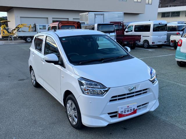 ミライースＸ　ＳＡIII　純正ナビゲーション　バックモニタースマートアシスト・コーナーセンサー・ＬＥＤヘッドランプ・キーレスエントリー・電動格納ドアミラー・自発光式デジタルメーター・マニュアルエアコン・パワードアロック・パワーウィンドウ（山梨県）の中古車